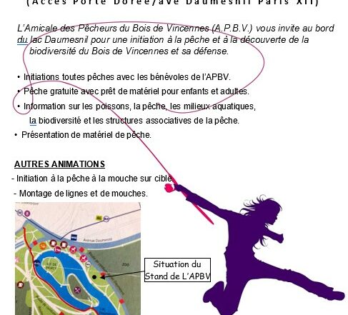 Affiche Fête de la pêche Paris 2026